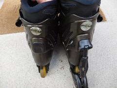 Men’s Sz 10.5 Rollerblade Blades MADE IN ITALY WITH CARRYING BAG