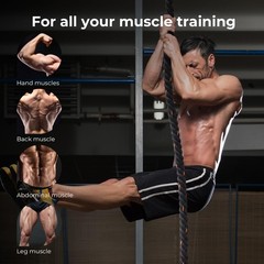 Climbing Rope Gym Climbing Rope for Fitness and Strength Training, Rock Climb