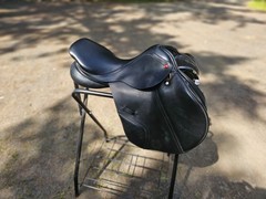 Albion Legend K2 Jumping Imported English Saddle Black Leather 17.5 M