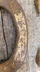 VINTAGE Official Diamond Duluth Super Ringer 2 1/2 lbs Horseshoes Set of 4