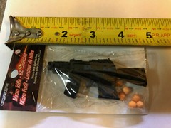 6x Crossfire TOY Micro Rifle BB Launcher shoots 6mm plastic pellets mini gun