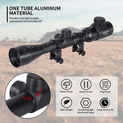 Rifle Scope 3-9×40 EG Red Green Illuminated 1.57″ Objective – Precision Accuracy
