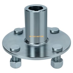 4″ x 4″ Go-Kart Live Axle Hub with 1″ to 3/4″ Step-Down for Gokart, Quad, ATV