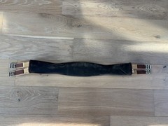 44” Classic Brown Neoprene Soft Touch Equine Contoured English Girth