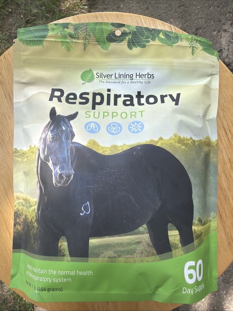 Silver Lining Herbs Respiratory Support Supplement for Horses – Horse Supplem…