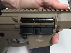 Airsoft BB Ripcord Airsoft Rifle Tan AEG 6mm BB Orange Tip