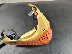 Jt Vietnam Orange/tan Lowers Bottom Mask Jt Paintball Frame Parts