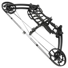 Compound Bow Dual-Use Steel Ball Arrow 40-65lbs Short Axis Archery Hunting RH LH