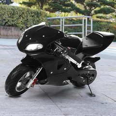 50cc 2-Stroke Gas Motorcycle for Adults & Teens, Heavy-Duty Pocket Motorcycle