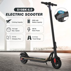 Used Adult Electric Commuter Folding E-Scooter 36V 5.2Ah Battery Power Assist