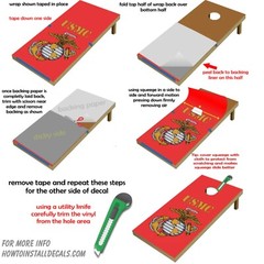 Cornhole Board Wraps Qty two 24″ x 48″ Custom Text Wedding Mountain Floral Theme