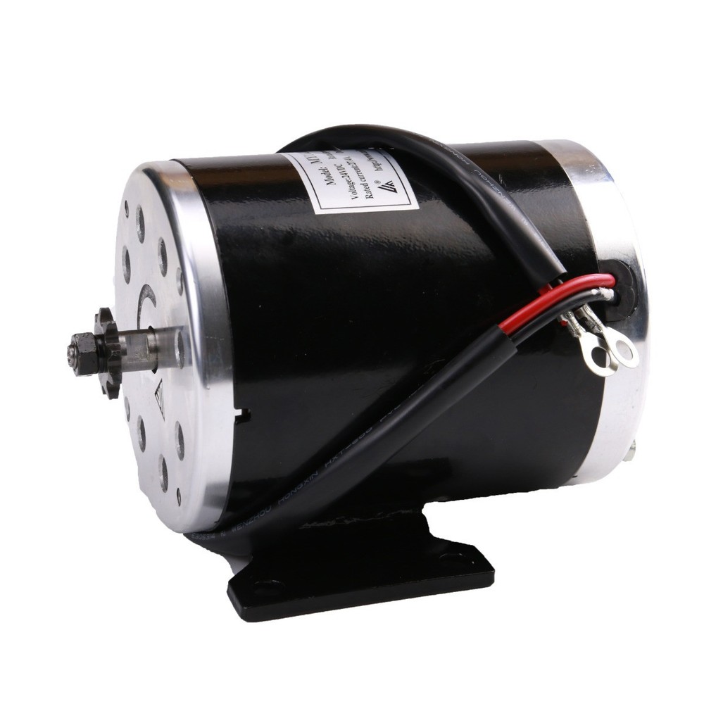24v 500w MY1020 Brush Electric Motor for Go Kart Scooter ATV E-Bike Mobility