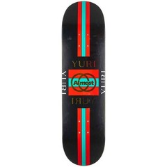 8.125×32″ ALMOST YURI Luxury Gucci Super Sap Red/Green Skateboard Deck (NEW)