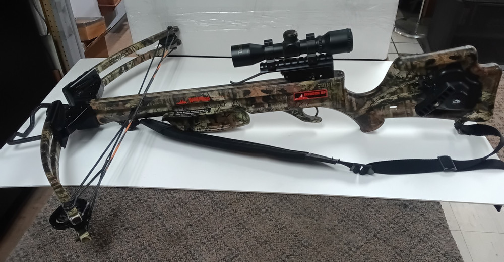 Wicked Ridge Invader HP Crossbow w/ ACUdraw52 No Quiver & No Bolts – Pickup Only