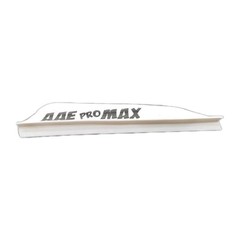 100 Pack AAE Pro Max 3D Archery Vanes: 1.7″ White: USA Seller