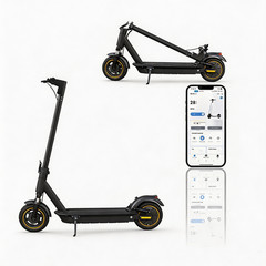Ladped LPMAX 500W Electric Scooter 22 Mph Max Speed 10» Foldable Waterproof
