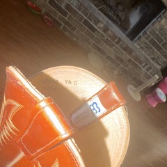 Andreson Bean, Outpost Western Wear. Umber & Briciato Ostrich. 9.5D