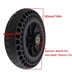 8» Solid 200×50 200×45-110 for Electric Scooter Wheelchair Part Whole Wheel 8mm