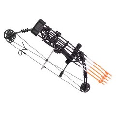 Beginner Compound Bow Kit – Starter Compound Archery Kit, 19-30in, 30-60lbs