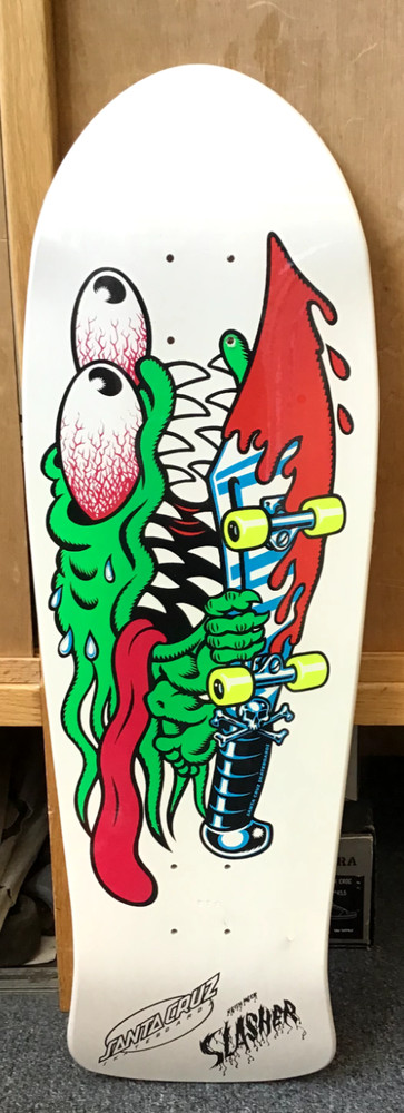 Santa Cruz Keith Meek SLASHER 30 F*CKIN YEARS Skateboard Deck 10” X 30.25”