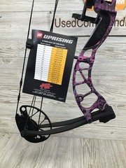 NEW IN BOX W/WARRANTY PSE UPRISING LEFT HANDED PACKAGE MUDDY GIRL CAMO