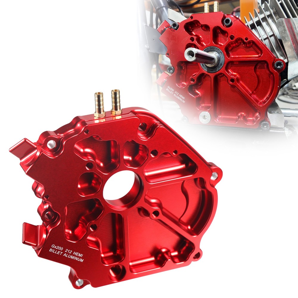 Dual Bearing Sidecover For GX200/Clone Predator Hemi Ghost 212 And 224 GX200