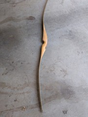 Vintage Cravotta Bros. Black Hawk Yellow Jacket recurve Bow 50# RH