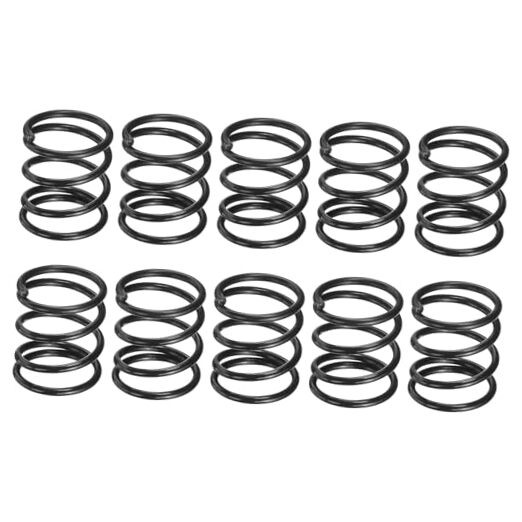 30Pcs Compression Spring, 13mm OD, 1.2mm Wire Size, 13mm x 1.2mm x 15mm Black