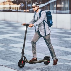 Megawheels Used Adult Electric Scooter Commuter Folding E-Scooter 5.2AH Battery