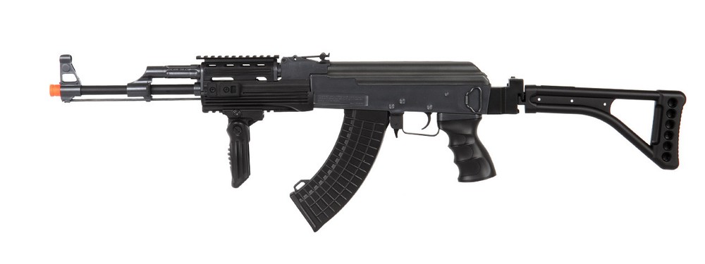 Double Eagle AEG Tactical AK47 RIS Auto Electric Airsoft Rifle Gun Metal M900E