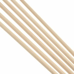 12PC 8.5mm Arrows Shaft Oak White Wood 83.5cm Wooden DIY Archery Bow Hunting