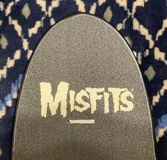 New Cruiser Longboard Black Skateboard Deck 43 7/8 x 9 1/2 Misfits Convex Rad