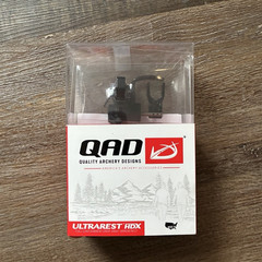 QAD Ultrarest HDX Drop Away Arrow Rest for Compound Bow, Black.