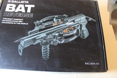 BALLISTA BAT REVERSE Compact Crossbow 150 lbs Ambidextrous 420 fps w/ EXTRA