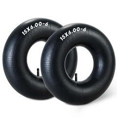 2 Pack 15×6.00-6 Inner Tube | Durable Replacement Tire Tubes with TR-13 Valve…