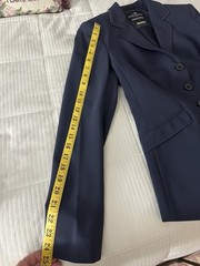 Equiline Women’s Italia Dressage Coat In Navy W Crystal Embellished Buttons 44