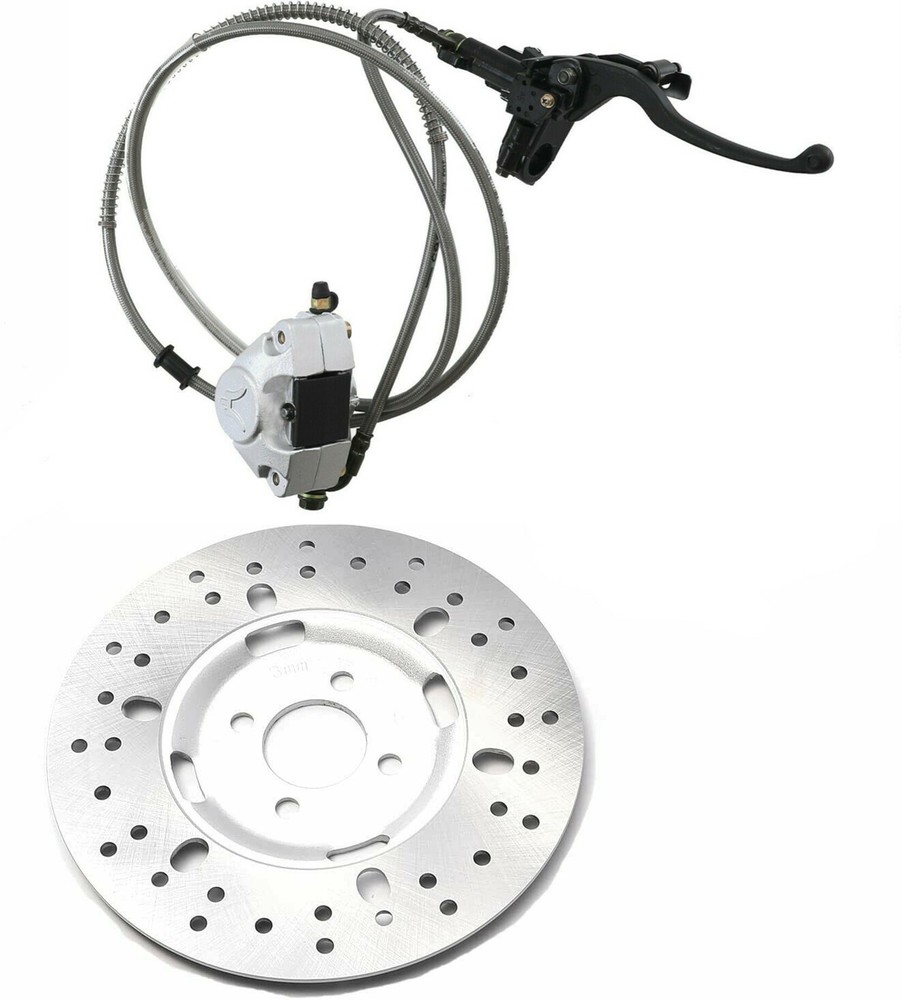 Rear Hydraulic Disc Rotor Brake Cylinder Caliper for GY6 Go kart Buggy Dirt bike