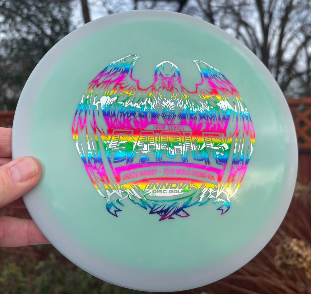 2020 Gregg Barsby (Rare Silver) Tour Star Eagle Disc Golf Innova 175G #5051