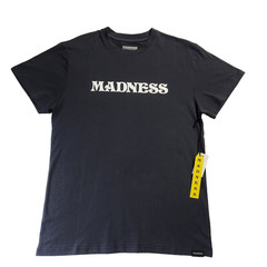 Madness Skateboards «Full Swirl» S/S T-Shirt Vintage Black New with Tags Size M