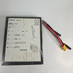 MBoards 6S1P 24V Li-Ion Battery Pack Molicel P42A 4.2Ah 90.7Wh XT60 BMS
