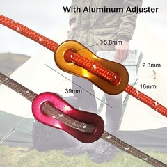 8 Pack High-Reflective Guy Lines 4mm Tent Cords High-Strength Lightweight Cam…