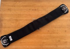 Original SOFT TOUCH Black Neoprene Western Saddle Cinch ~34″