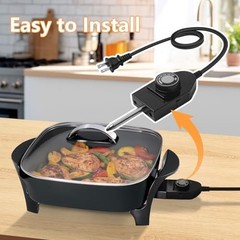 Presto Electric Skillet Griddle Cord Replacement, 06900 Probe Temperature Con…