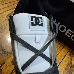 DC Pure Men’s Skate Shoes Gray/White/Black US 10.5 Medium (D) Vietnam