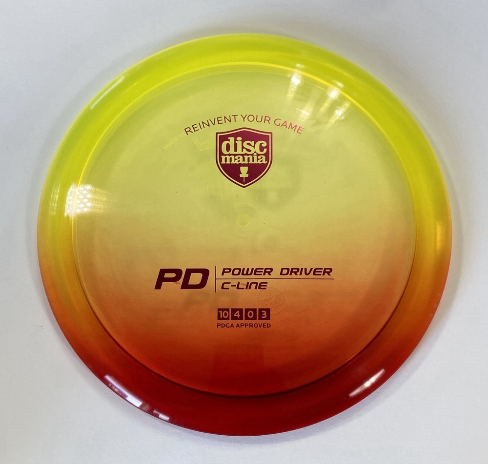 Discmania 💎 C-Line PD – Diamond Eye Dyes Gradient – Gannon Red 170g 💎