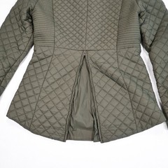 NOEL ASMAR Women’s XS Green Quilted Full Zip Spruce Meadows Equestrian Jacket