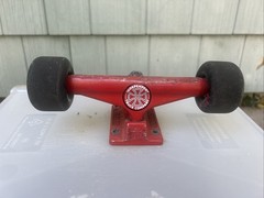 Independent Trucks Vintage with iron cross Red – Made in USA – 8” Axle