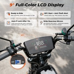 Electric Scooter Adult 1500W Motor 35MPH Speed 45Miles Range E Scooter with Seat