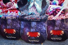 ALL 3 Creature x Cannibal Corpse EXPLICIT Censored Blind Bag Skateboard Deck SET
