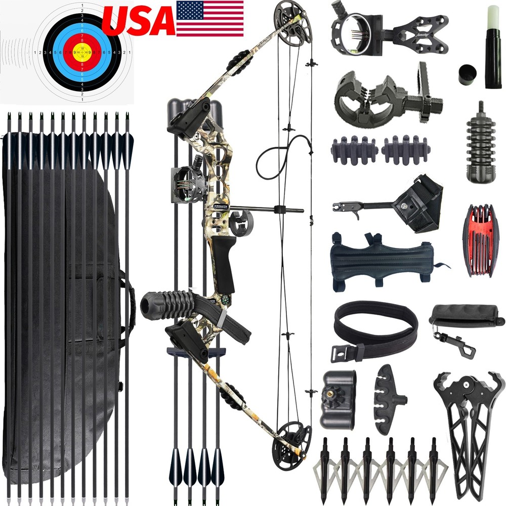 Archery Compound Bow Set 20-70 LBS Hunting Compound Bow for Archery Hunting